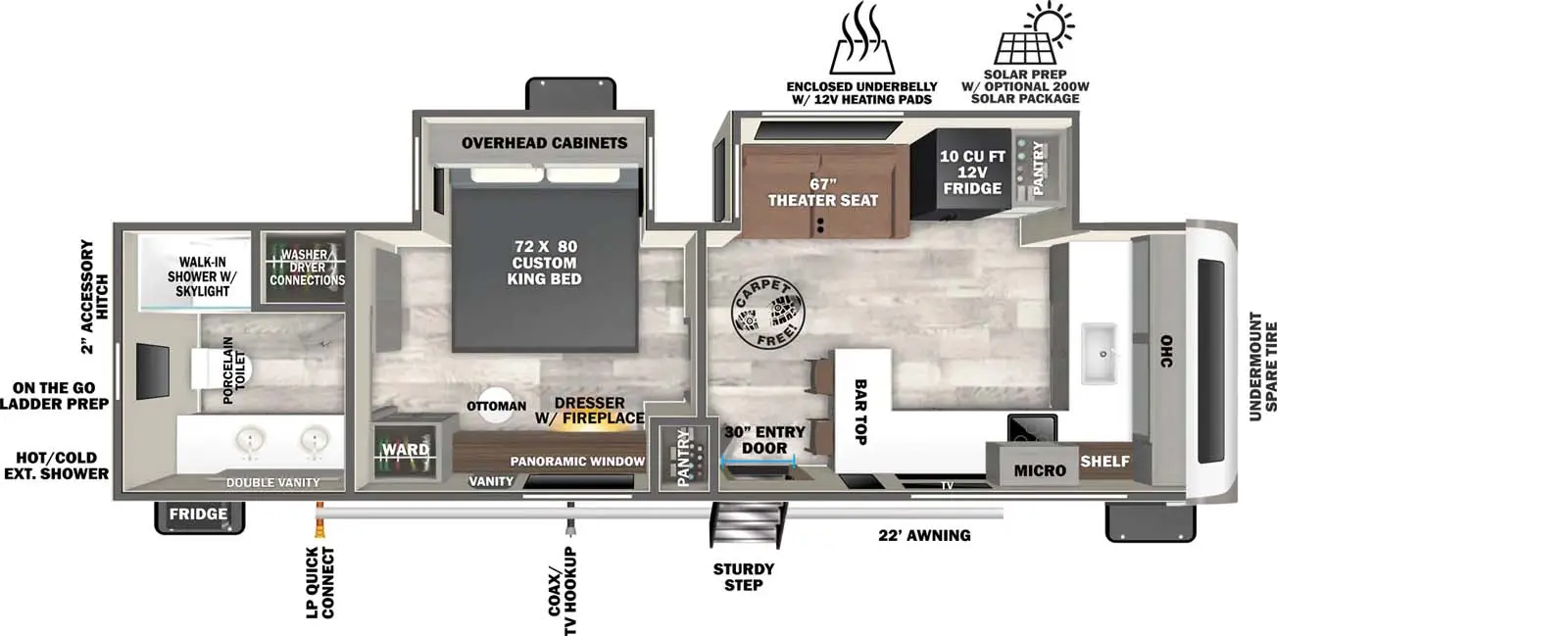 261FKRB Floorplan Image